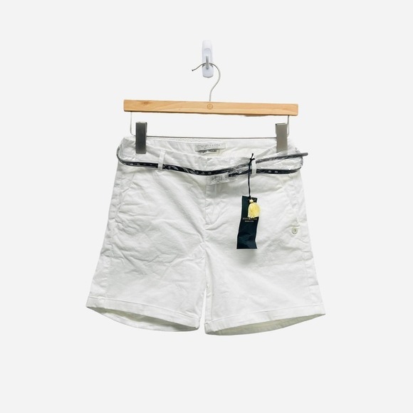 Scoth & Soda Maison Scotch White Short With Belt - Picture 3 of 8